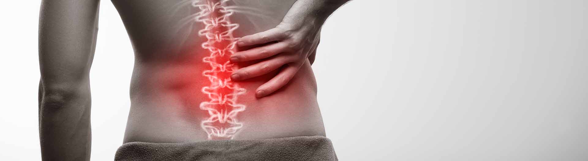woman with low back pain